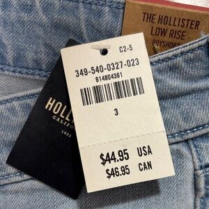 Hollister Light Blue Denim Shorts